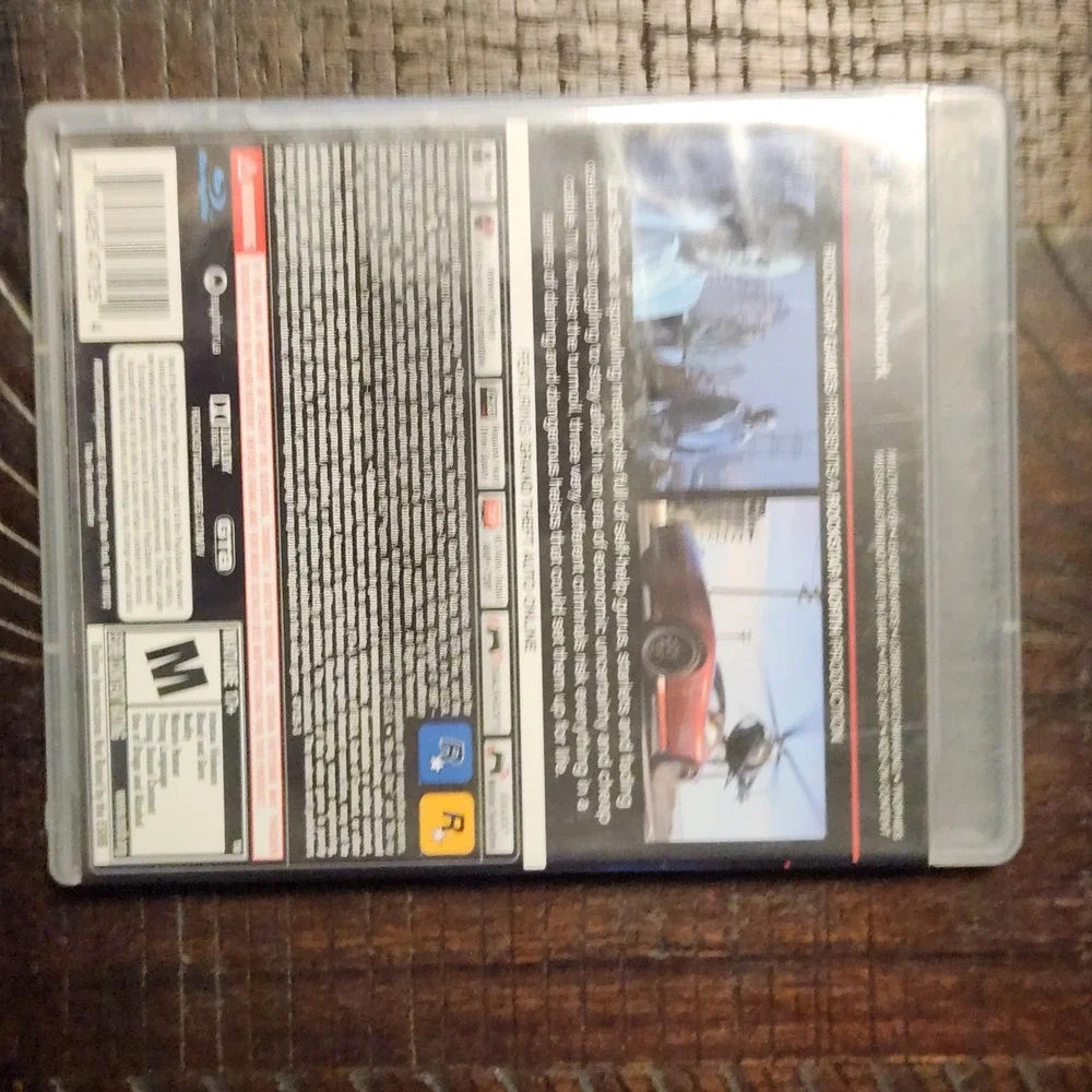 Grand Theft Auto‎ V 5 PS3 Playstation 3 Rockstar Games Video Game